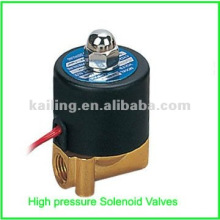 Válvulas de controle de alta pressão 2WH série para controlar o ar, água